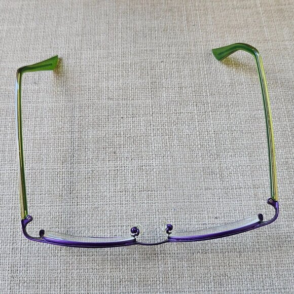 Prodesign Denmark Women Eyeglasses Frame C3831 Purple/Green 50[]19 135 Glasses - Picture 13 of 13